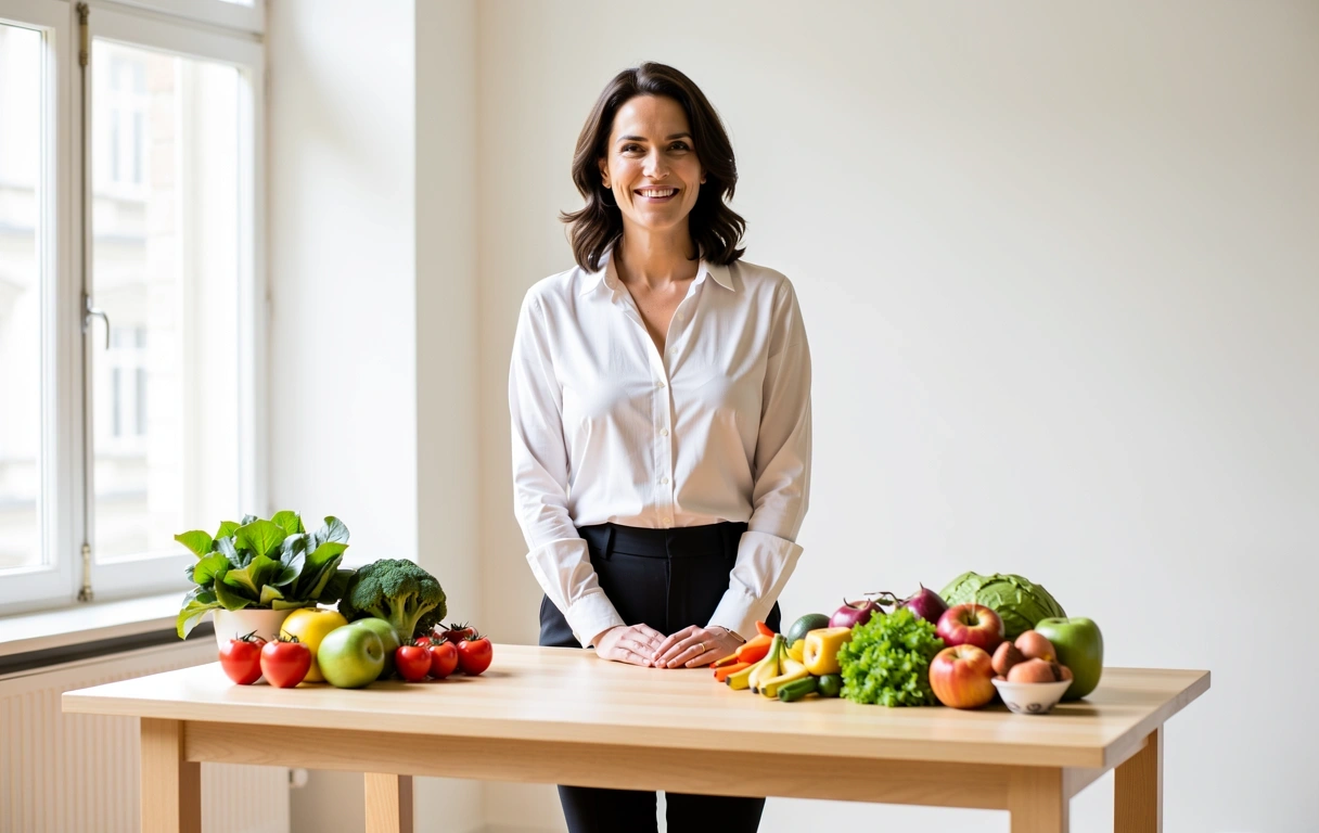 Portrait der Gründerin von Nutribook in Wien